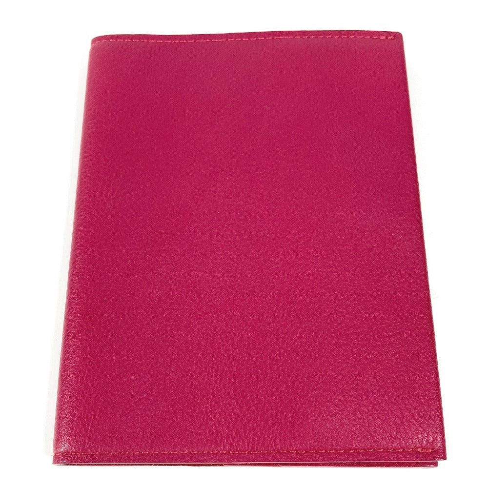 LOUIS VUITTON Note cover leather purple logo book cover Women
