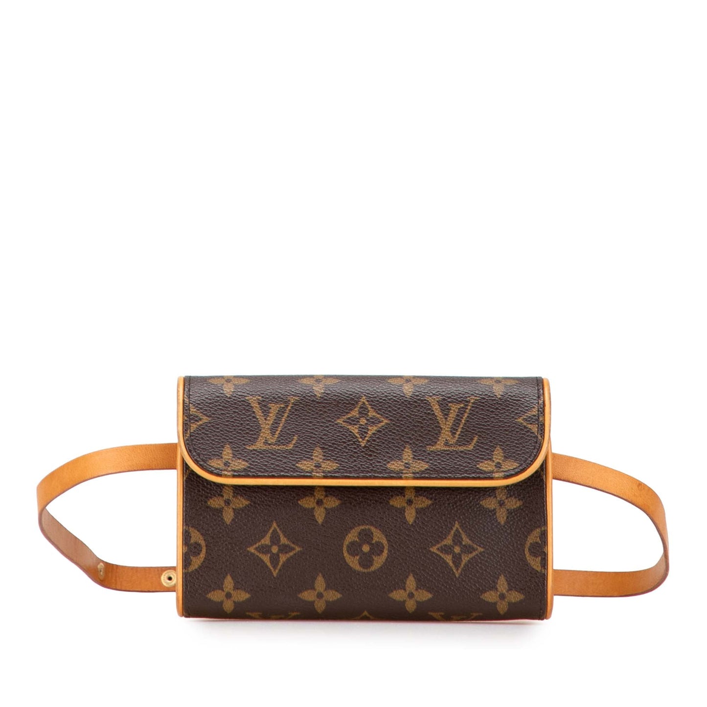 Brown Louis Vuitton Monogram Pochette Florentine Belt Bag