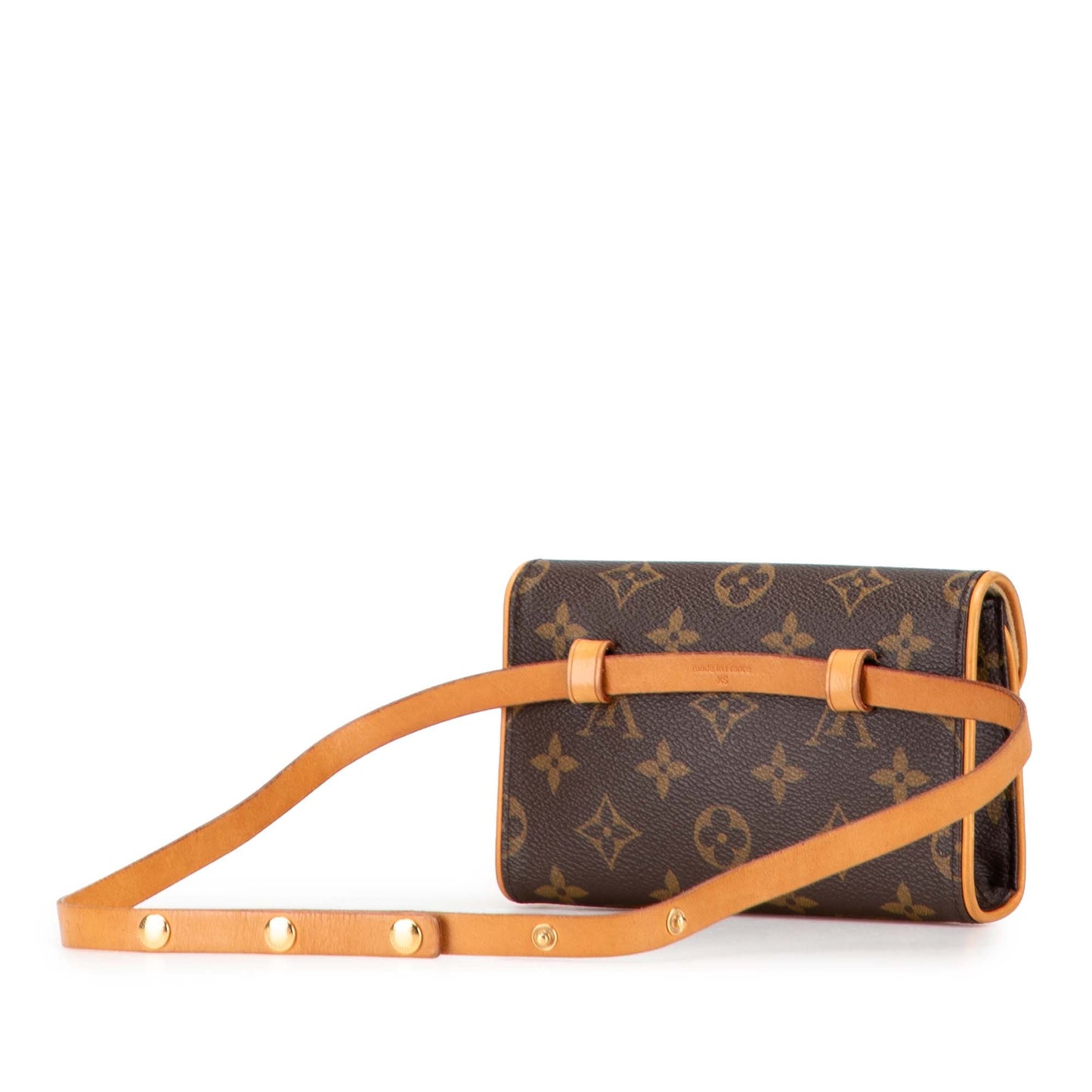 Brown Louis Vuitton Monogram Pochette Florentine Belt Bag