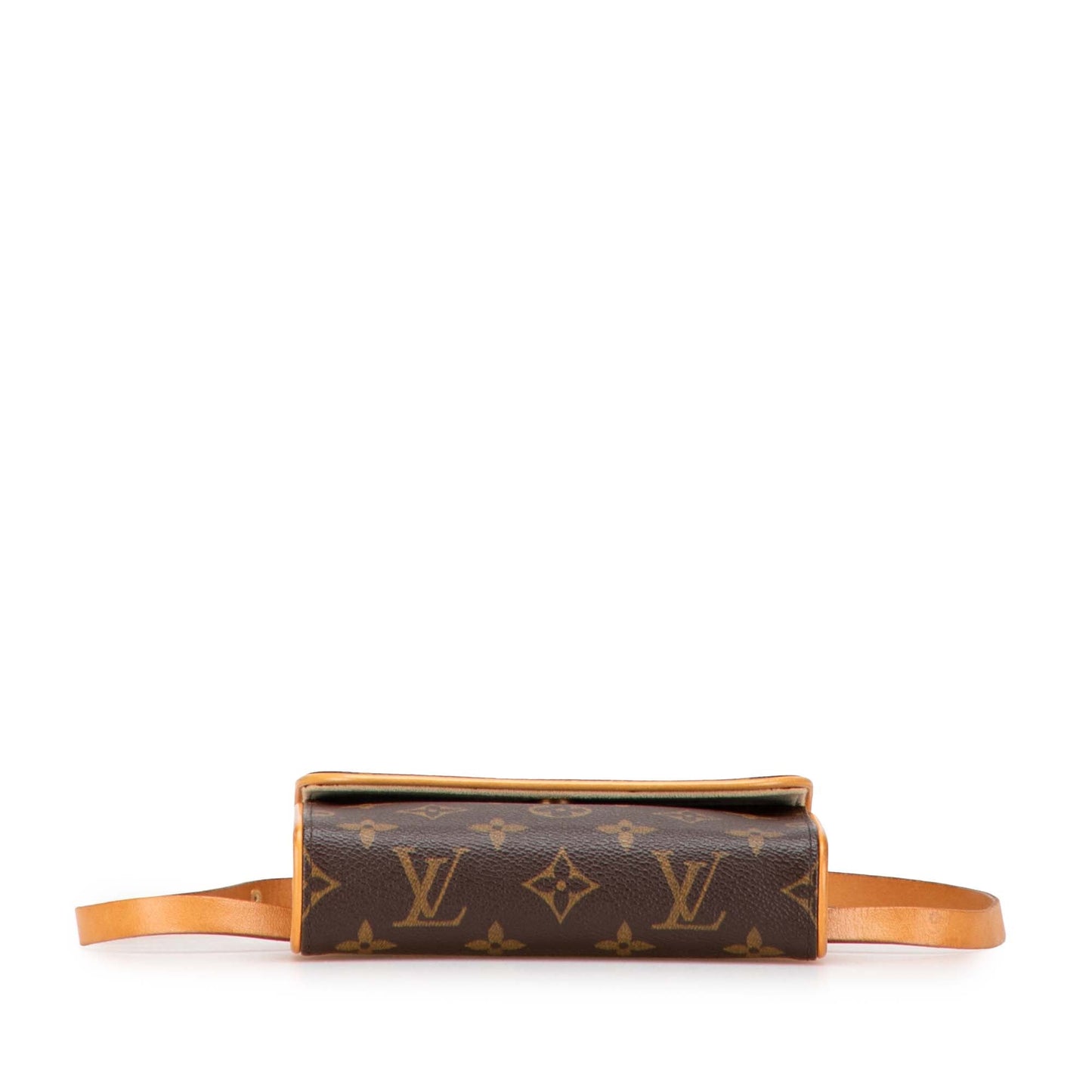 Brown Louis Vuitton Monogram Pochette Florentine Belt Bag
