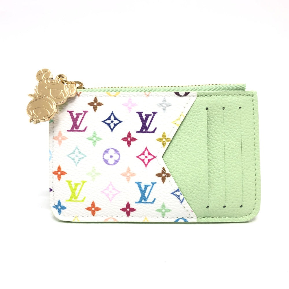 LOUIS VUITTON Coin case ?13800 Monogram multicolor canvas multicolor LVxTM Card Case Porto Carte Romy