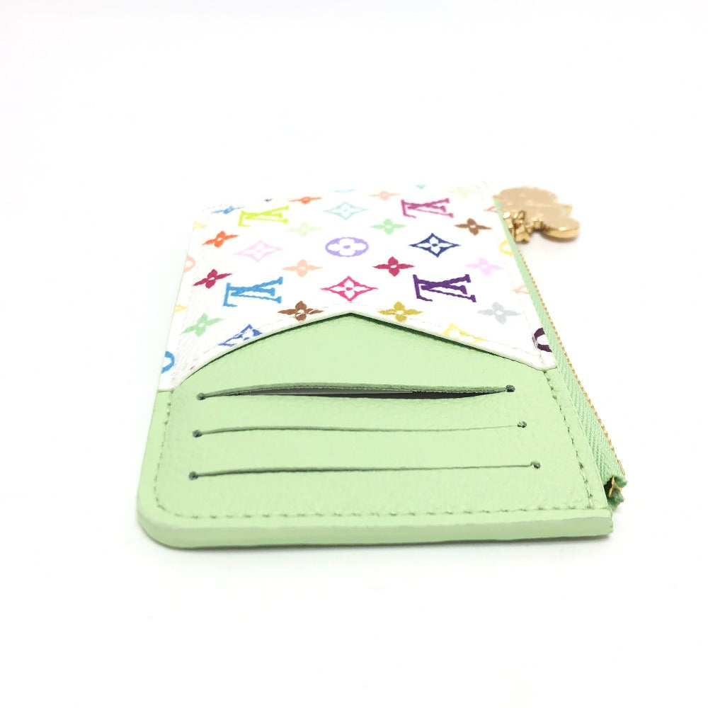 LOUIS VUITTON Coin case ?13800 Monogram multicolor canvas multicolor LVxTM Card Case Porto Carte Romy