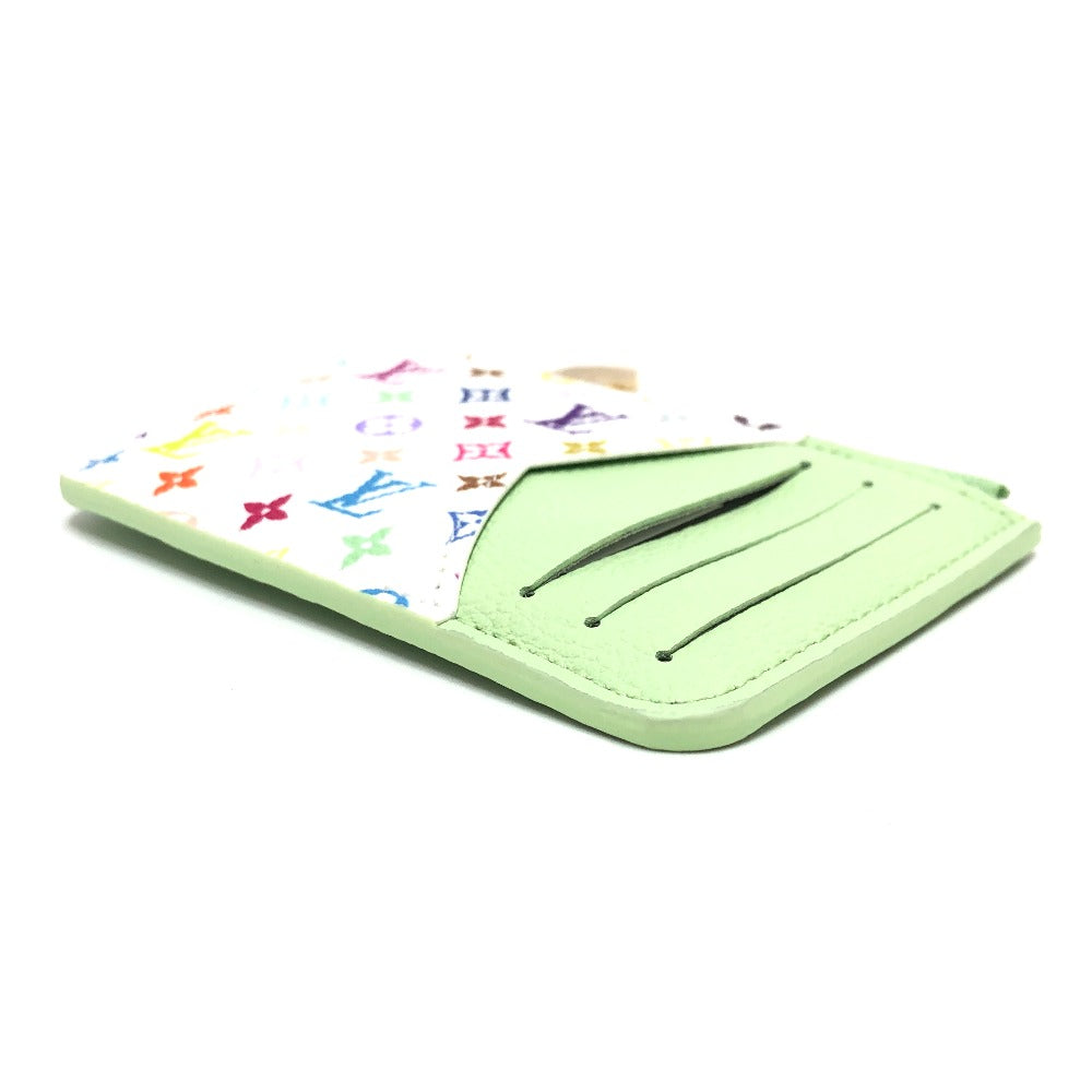 LOUIS VUITTON Coin case ?13800 Monogram multicolor canvas multicolor LVxTM Card Case Porto Carte Romy