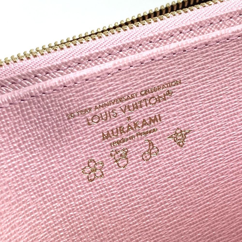 LOUIS VUITTON Long Wallet Purse M13433 Monogram canvas Brown Takashi Murakami monogram LV �~ TM Zippy Wallet Women