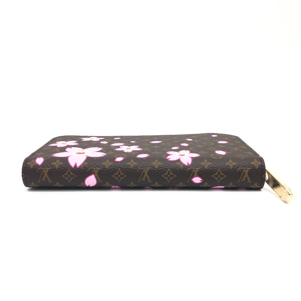 LOUIS VUITTON Long Wallet Purse M13433 Monogram canvas Brown Takashi Murakami monogram LV ï¿½~ TM Zippy Wallet Women