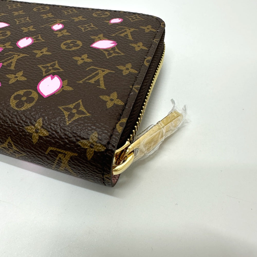 LOUIS VUITTON Long Wallet Purse M13433 Monogram canvas Brown Takashi Murakami monogram LV ï¿½~ TM Zippy Wallet Women