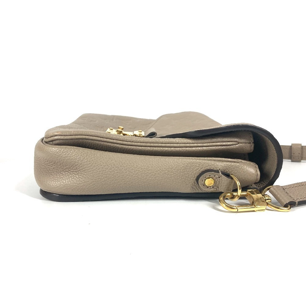 LOUIS VUITTON Handbag M44881 Monogram Ann Platt Leather beige Monogram Ann Platt Pochette Metis Women