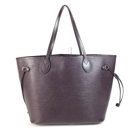 LOUIS VUITTON Tote Bag M40955 Epi Leather purple Epi Neverfull MM unisex(Unisex)