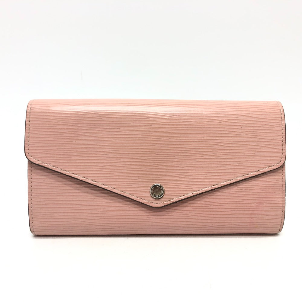 LOUIS VUITTON Long Wallet Purse M61216 Epi Leather pink Epi Portefeuille Sarah Women