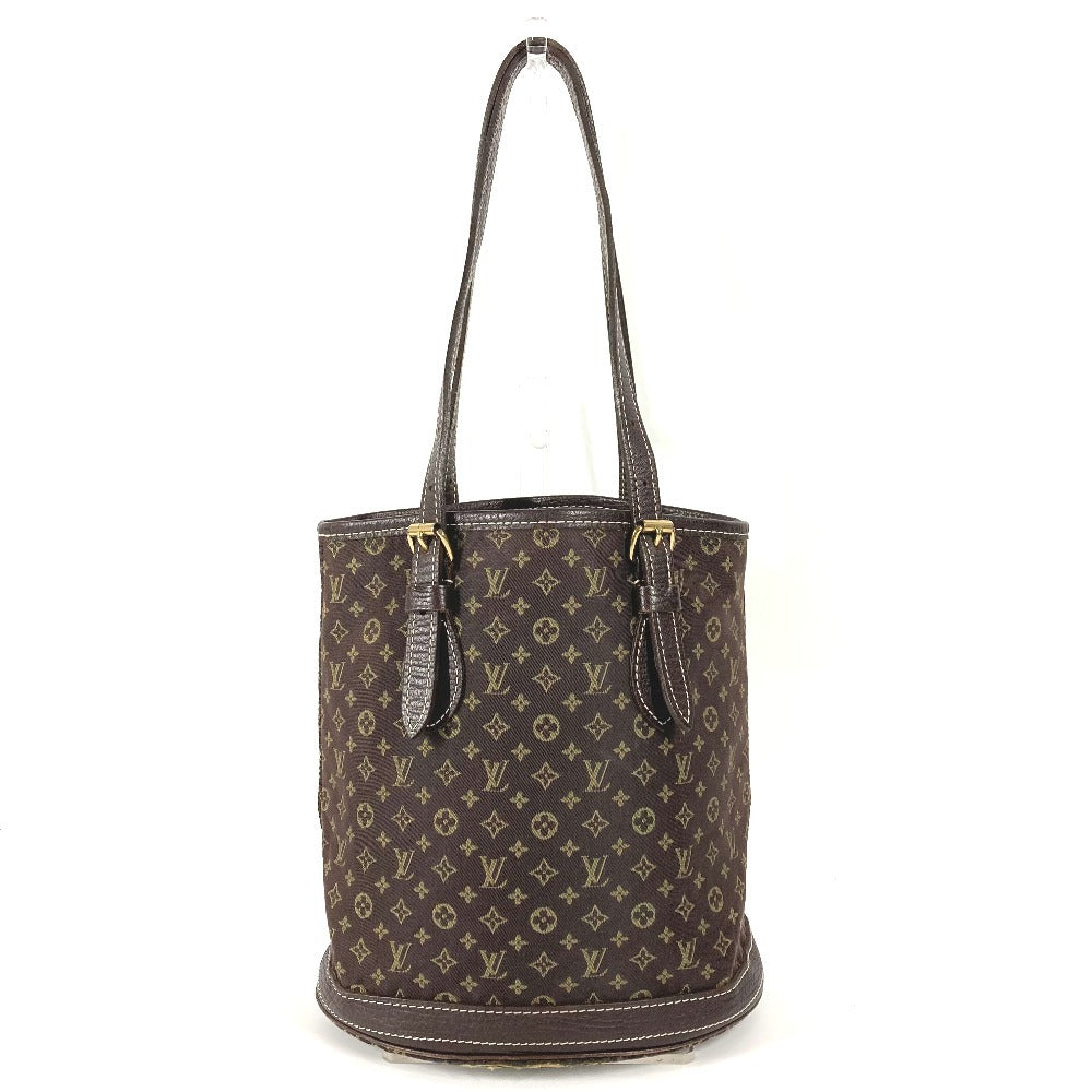 LOUIS VUITTON Shoulder Bag M95226 Monogram mini canvas Brown Monogram mini BucketPM Women