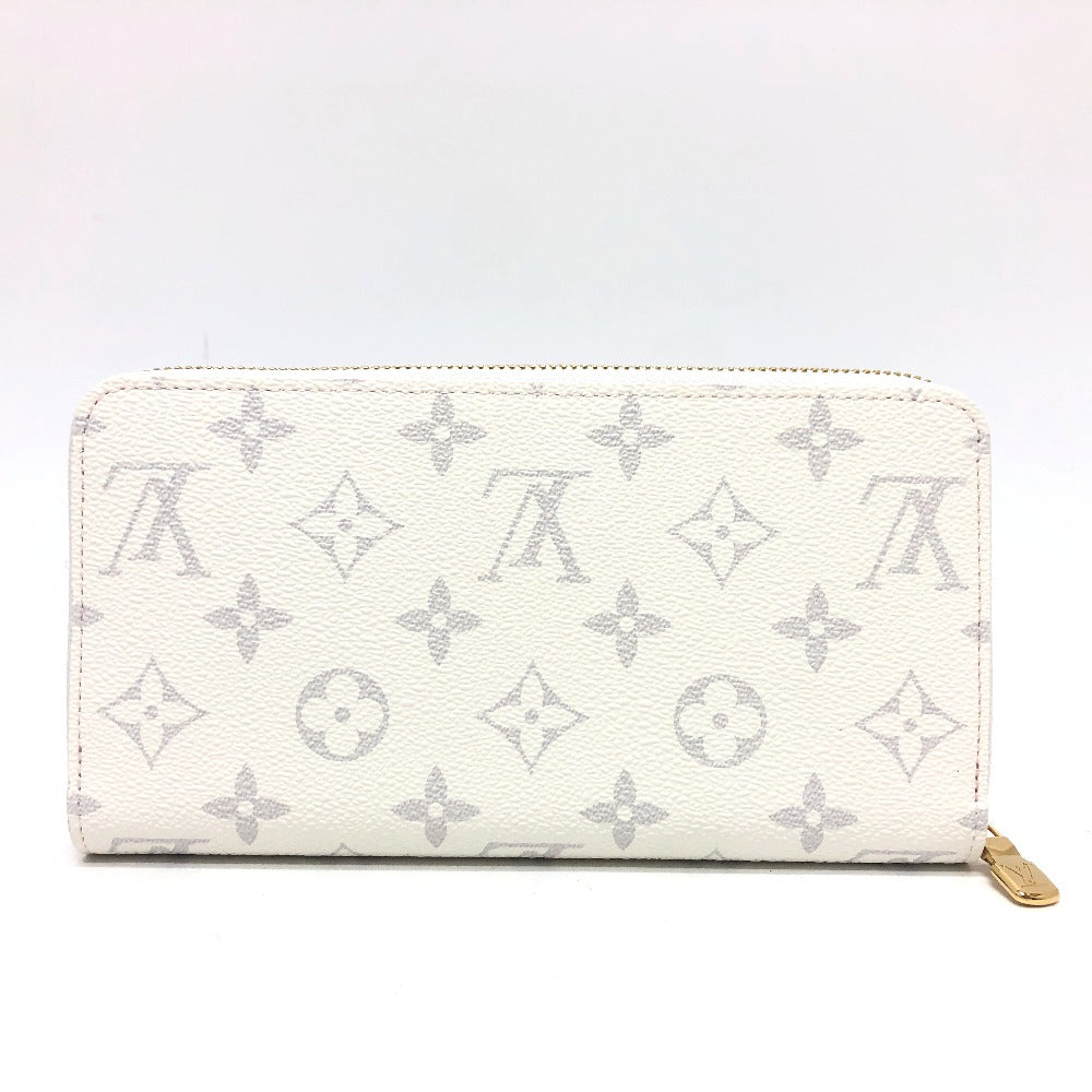 LOUIS VUITTON Long Wallet Purse M14240 Monogram canvas white Takashi Murakami collaboration monogram LV �~ TM Zippy Wallet unisex(Unisex)