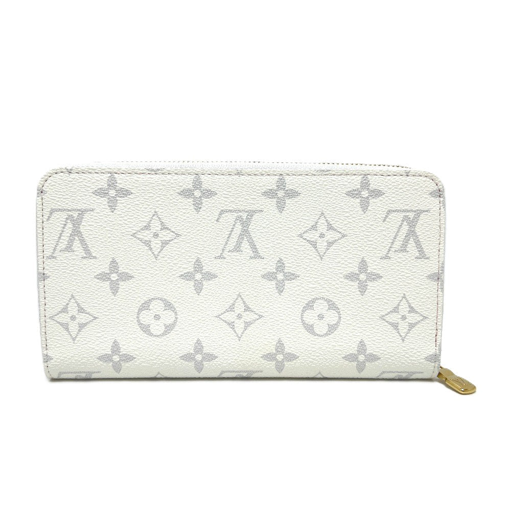 LOUIS VUITTON Long Wallet Purse M14240 Monogram canvas white Takashi Murakami collaboration monogram LV × TM Zippy wallet
