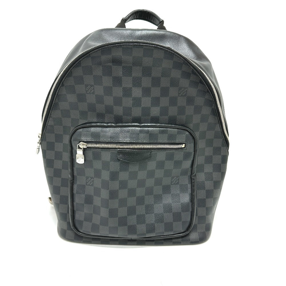 LOUIS VUITTON Backpack N41473 Damier Grafitto Canvas black Josh