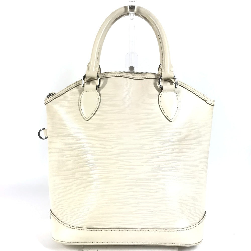 LOUIS VUITTON Handbag M4229J Epi Leather white Epi LockitPM Women
