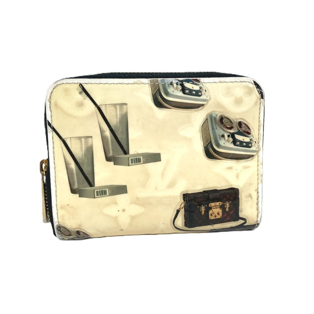 LOUIS VUITTON Coin case M50372 Patent leather Multi Nicolas Gesqueur Zip around purse Women