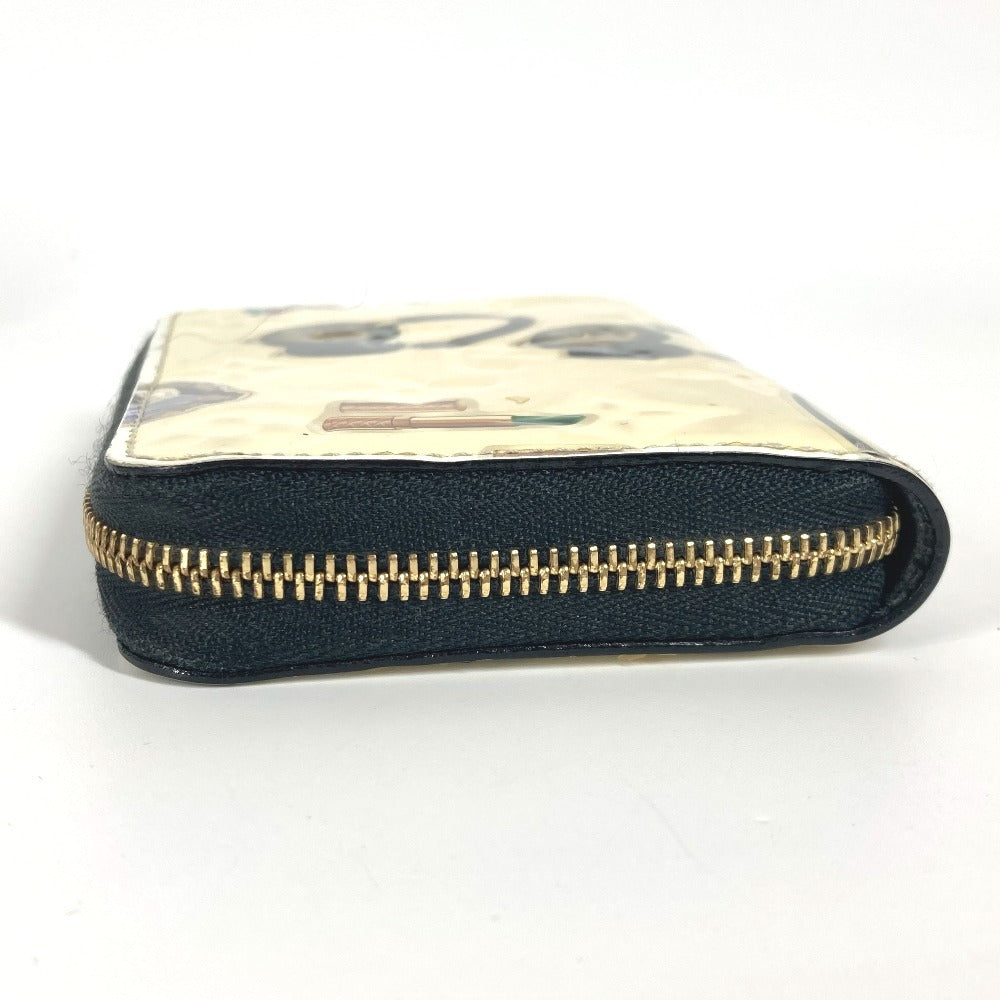 LOUIS VUITTON Coin case M50372 Patent leather Multi Nicolas Gesqueur Zip around purse Women