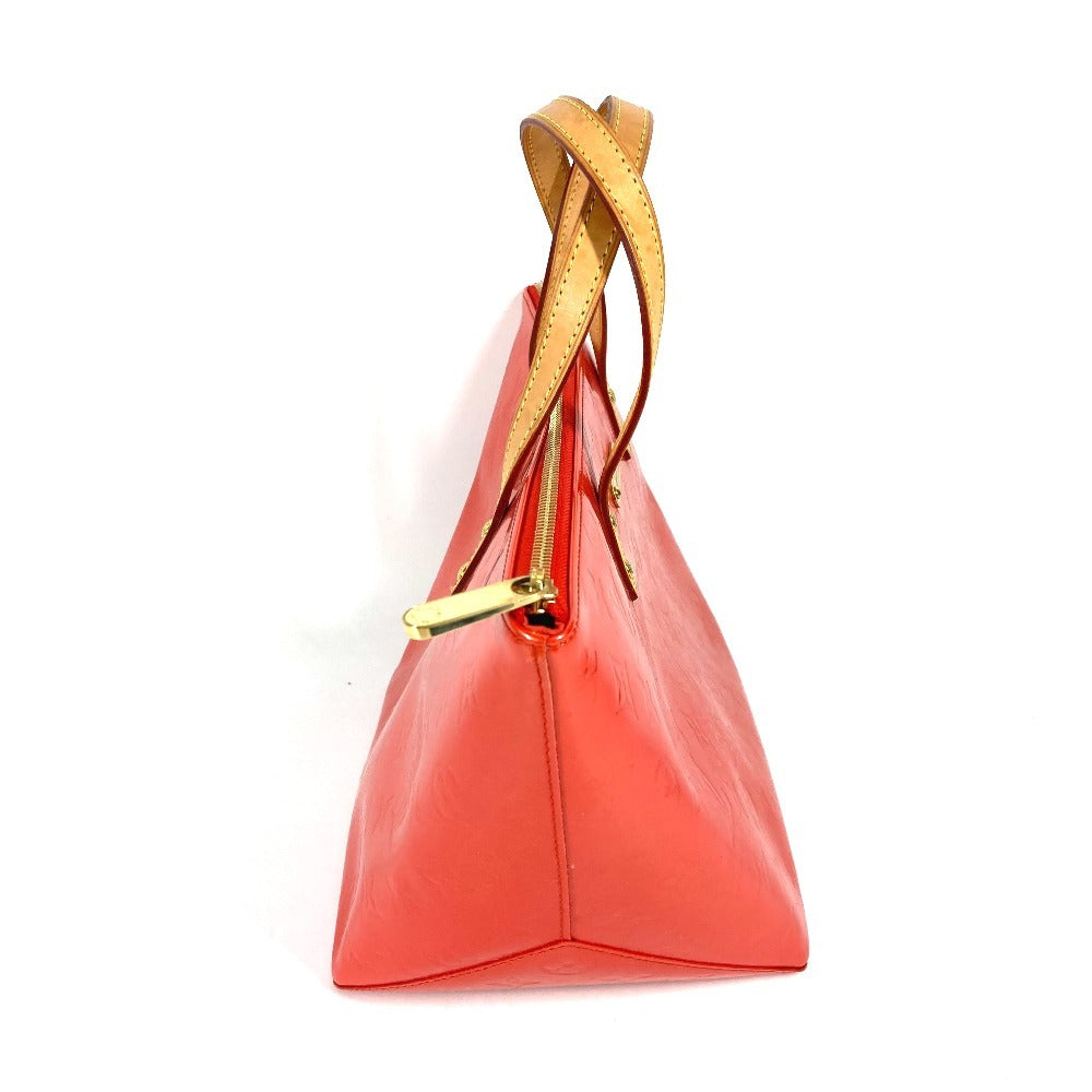 LOUIS VUITTON Tote Bag M93670 Monogram Vernis Orange Monogram Vernis Bellevue PM