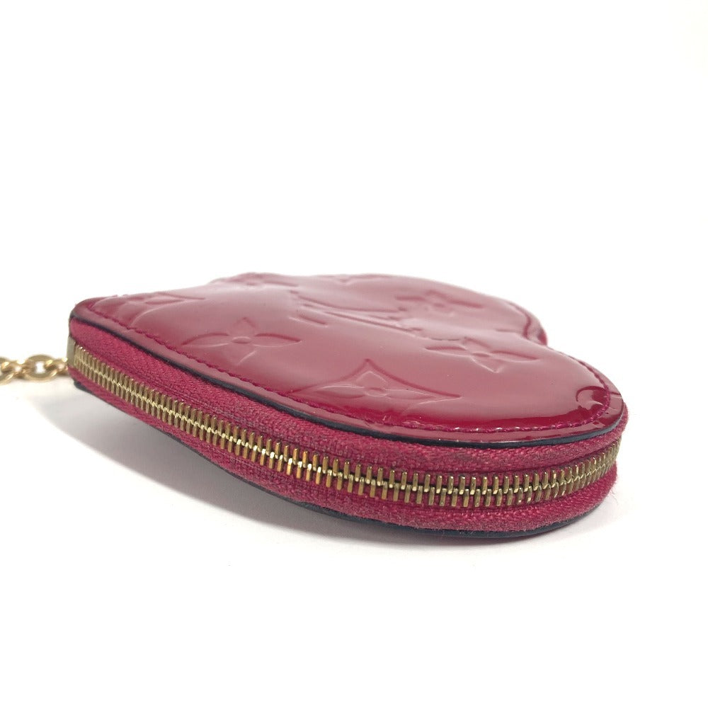 LOUIS VUITTON Coin case M90006 Monogram Vernis purple Monogram Vernis Porto Monet Coeur Women