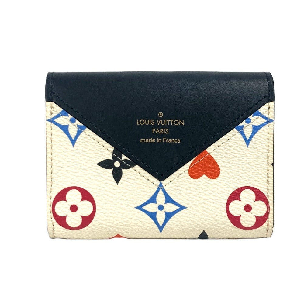 LOUIS VUITTON Card Case GI0584 leather white Game on Etui Carter Arsene unisex(Unisex)