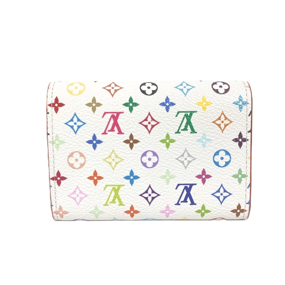 LOUIS VUITTON Folded wallet M13399 Monogram multicolor canvas white Monogram multicolor LV × TM Porto Mone Rosalie