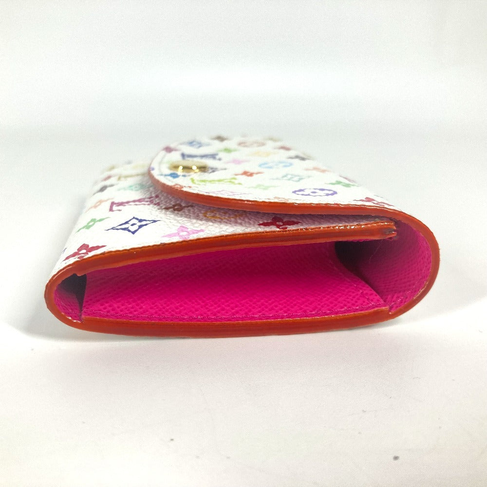LOUIS VUITTON Folded wallet M13399 Monogram multicolor canvas white Monogram multicolor LV × TM Porto Mone Rosalie