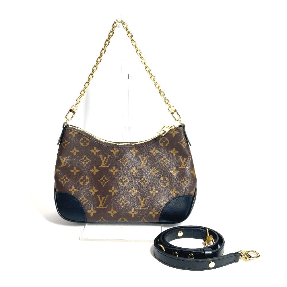 LOUIS VUITTON Shoulder Bag M45831 Monogram canvas black Monogram Boulogne PM