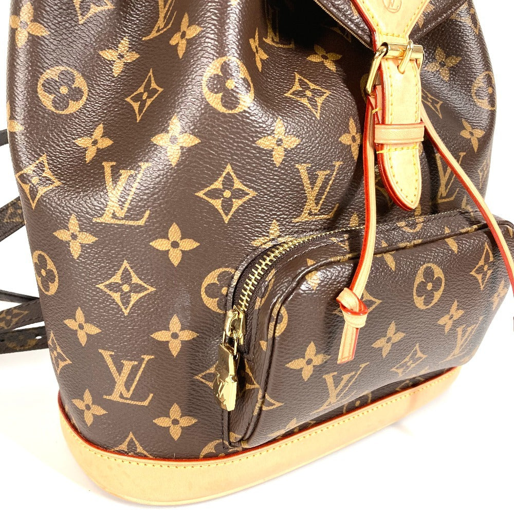 LOUIS VUITTON Backpack M11198 Monogram canvas Brown Monogram Montsouris PM MontsourisPM