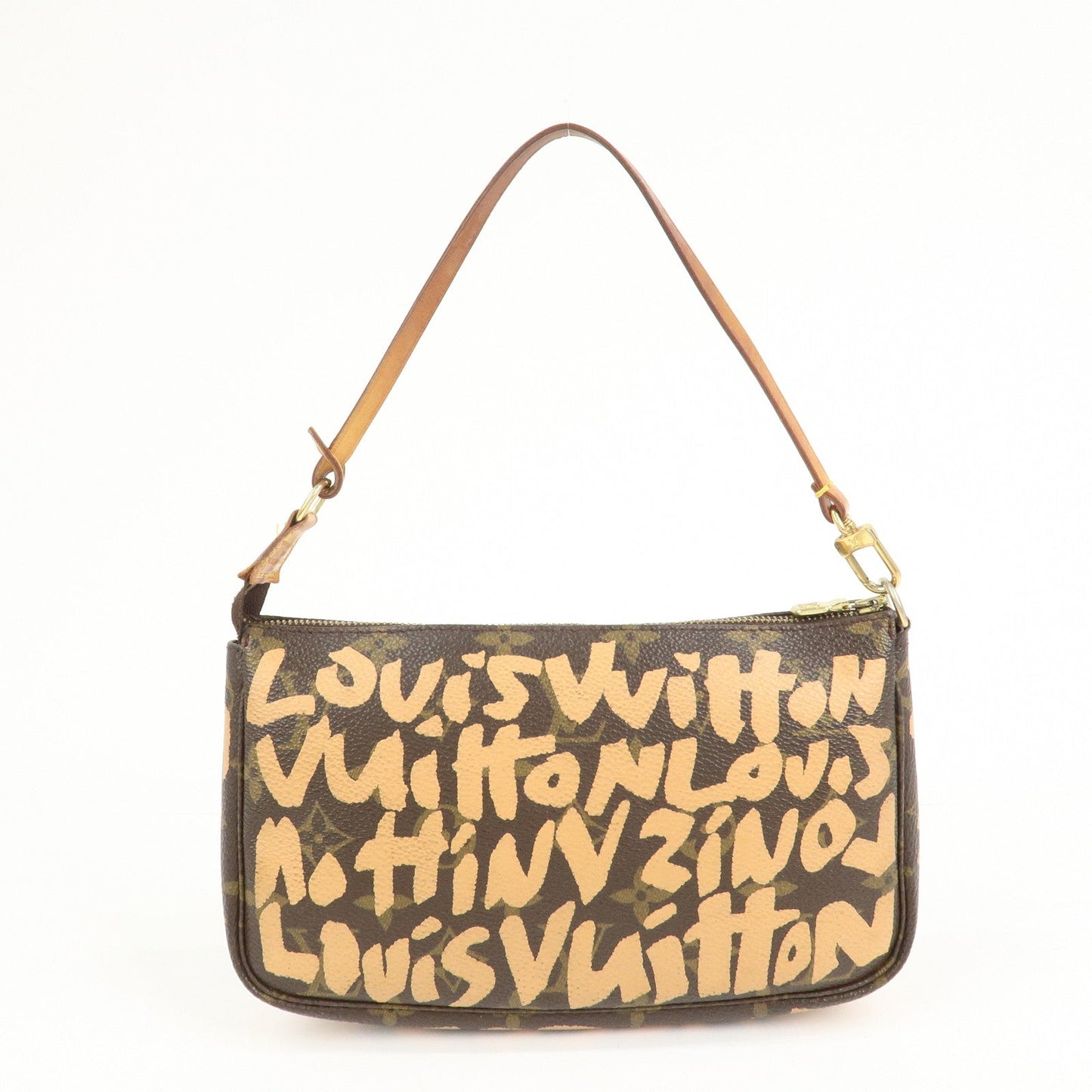 Louis Vuitton Monogram Graffiti Pochette Accessoires HandBag M92193