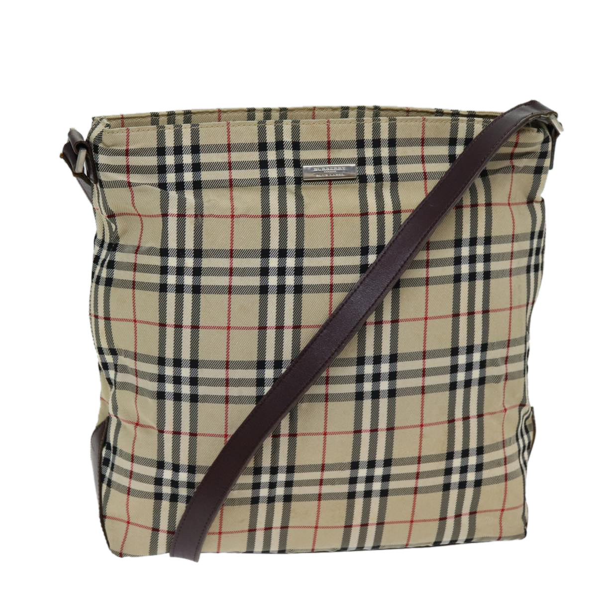 Luxury Burberry Nova Check Shoulder Bag