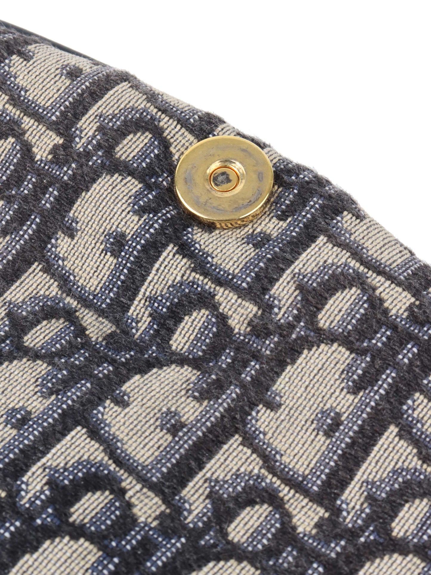 Dior Small Blue Oblique Bobby Bag.