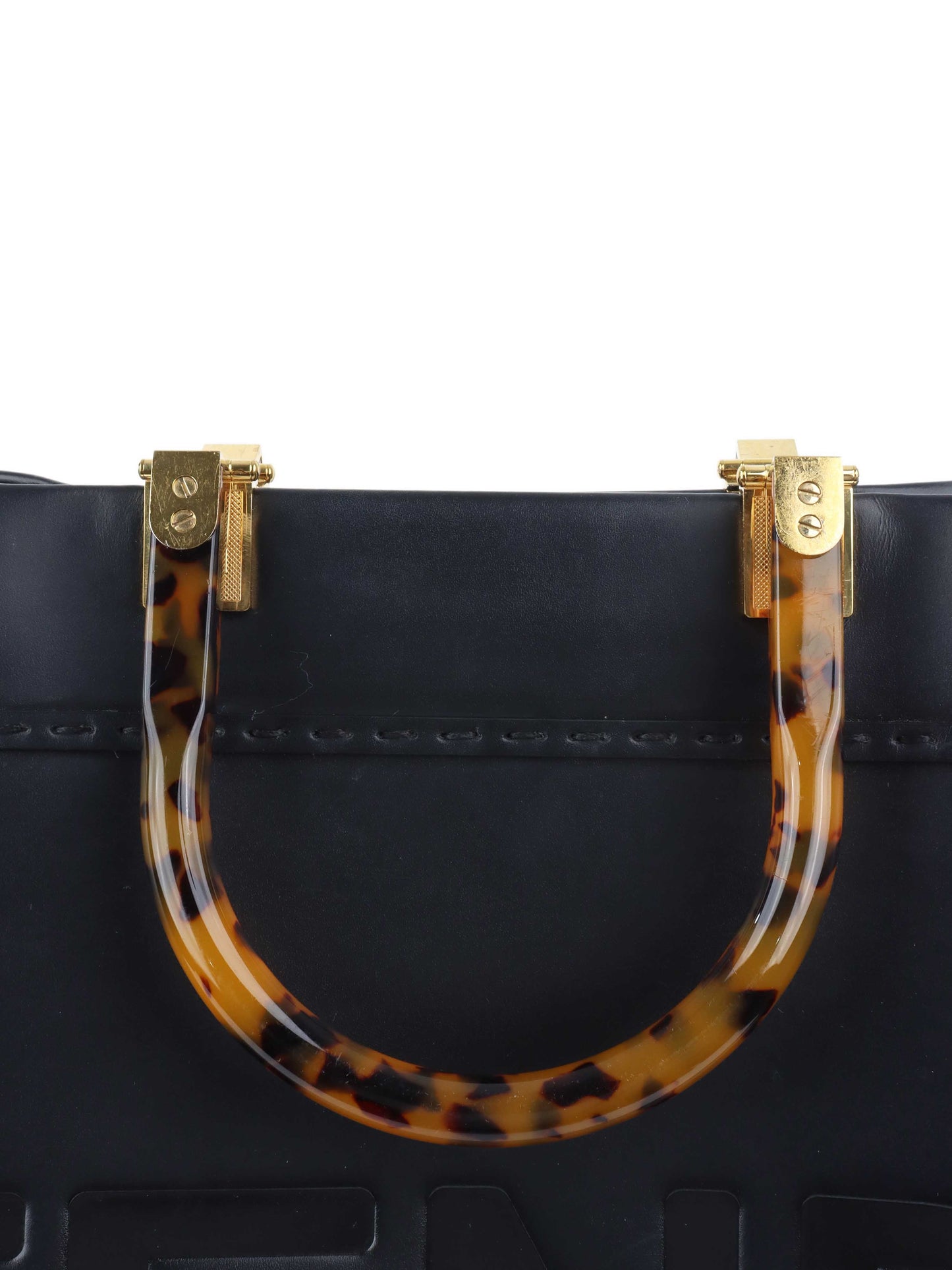Fendi Black Medium Sunshine Tote.