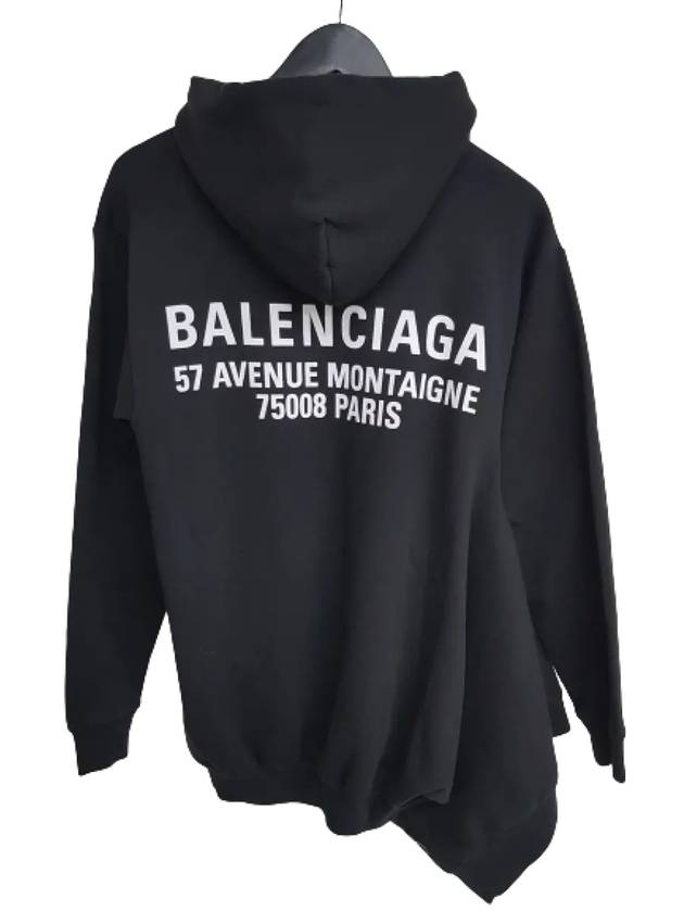 Luxury Balenciaga Trending 2026 New Logo Hoodie Black