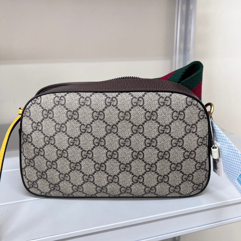 Gucci Leather Canvas Crossbody Style 1