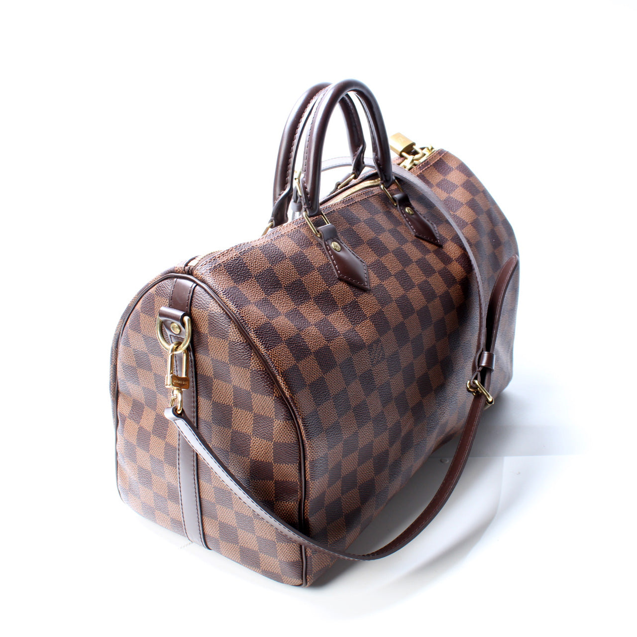 Louis Vuitton Speedy 35 Bandouliere Damier Ebene