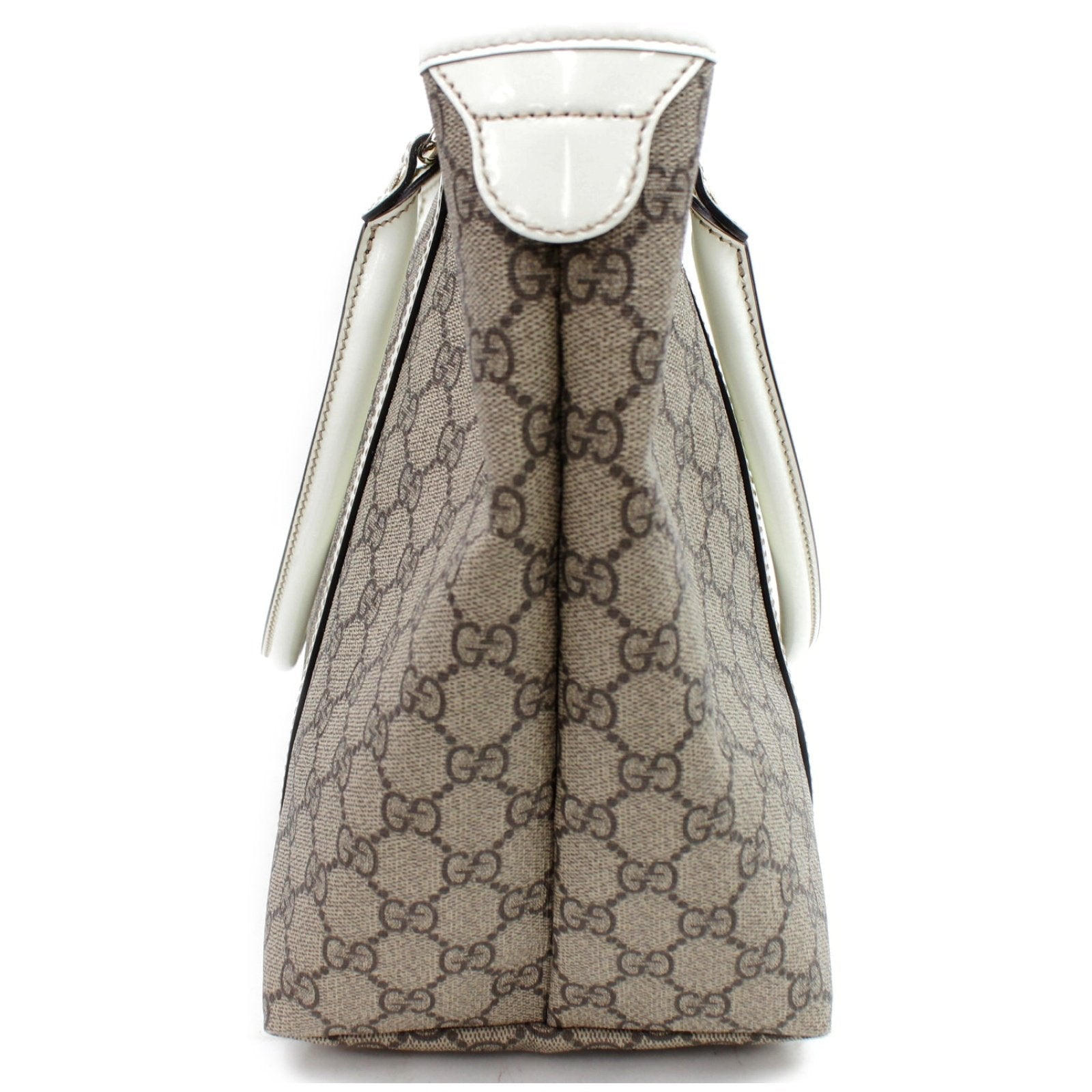 Gucci GG Supreme Brown PVC Tote Style 1