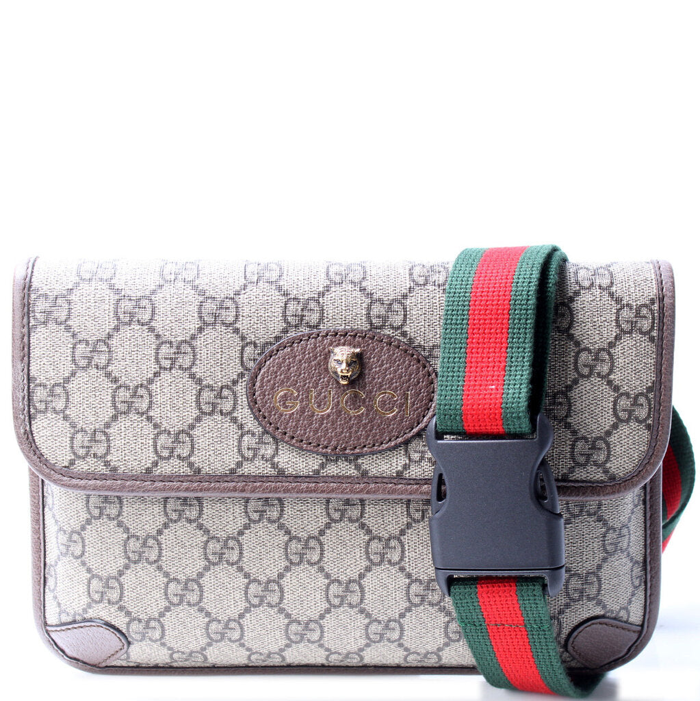 Gucci 493930 GG Supreme Neo Web Belt Bag
