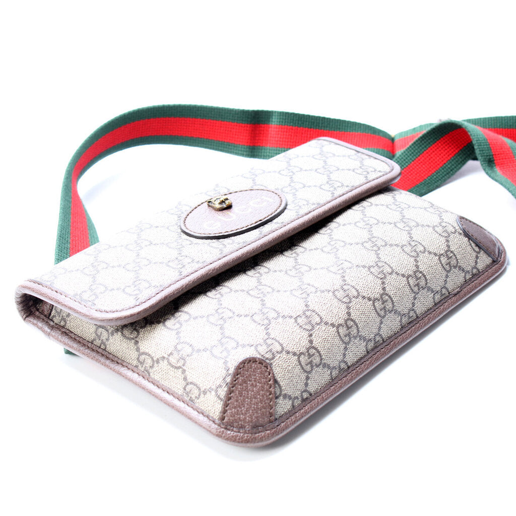 Gucci 493930 GG Supreme Neo Web Belt Bag