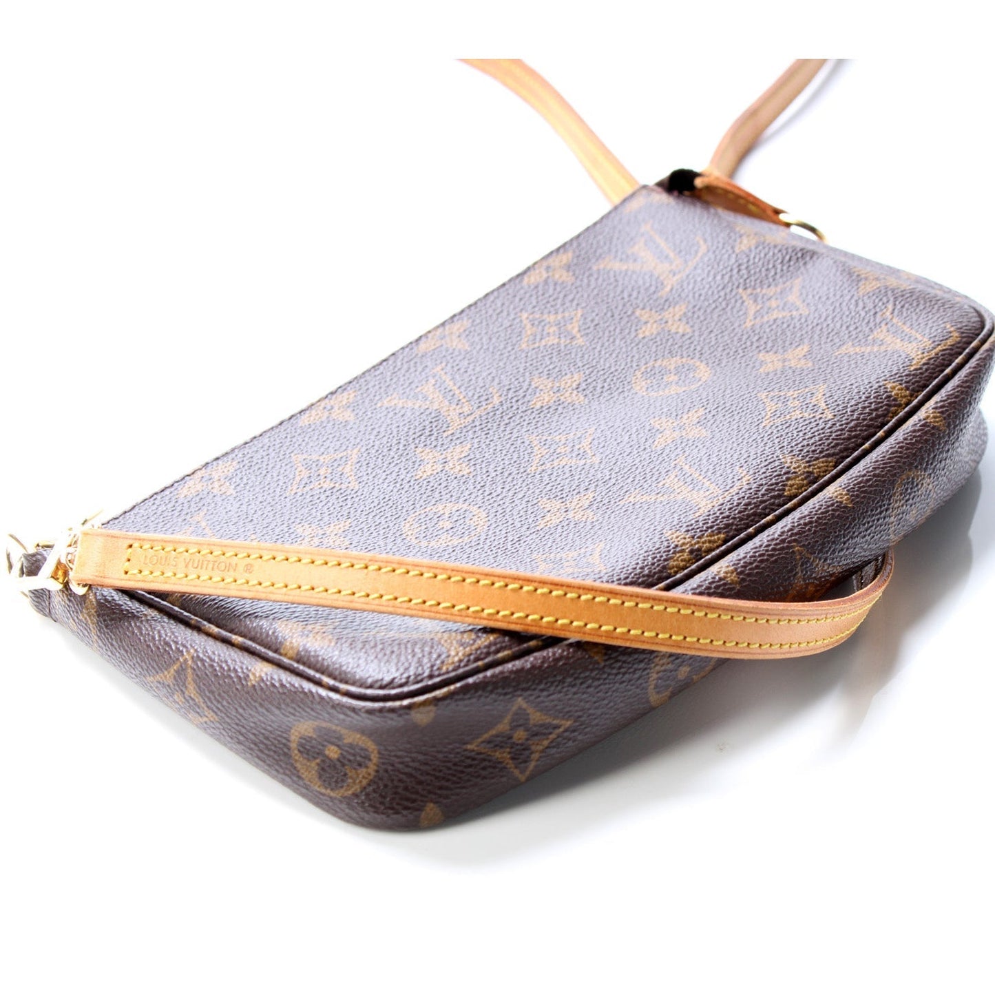 Louis Vuitton Pochette Accessories W/ Strap Monogram