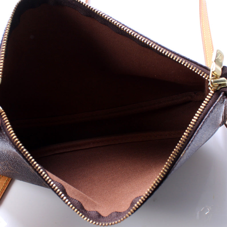 Louis Vuitton Pochette Accessories W/ Strap Monogram