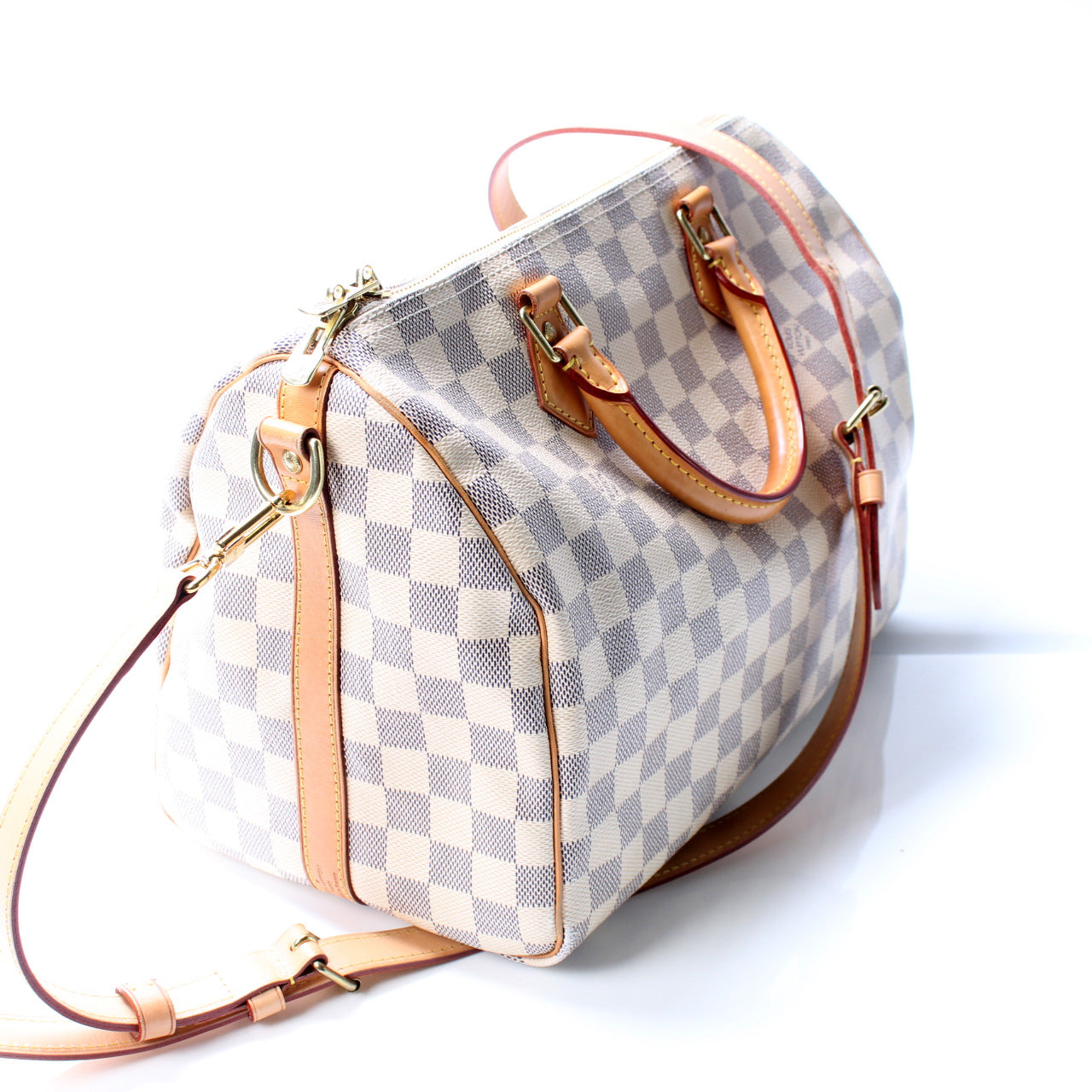 Louis Vuitton Speedy 30 Bandouliere Damier Azur