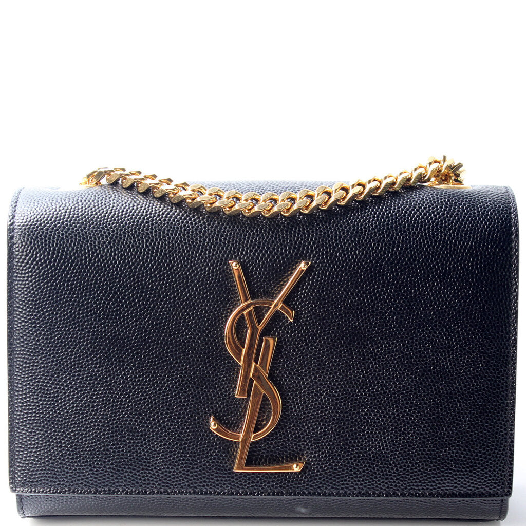 Saint Laurent Kate Satchel Grain Small Bag