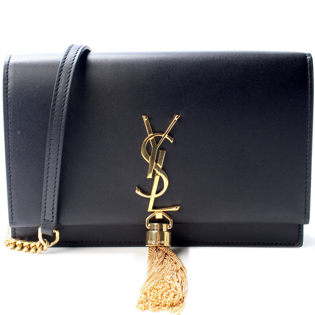 Saint Laurent Kate Tassel Chain Wallet Bag