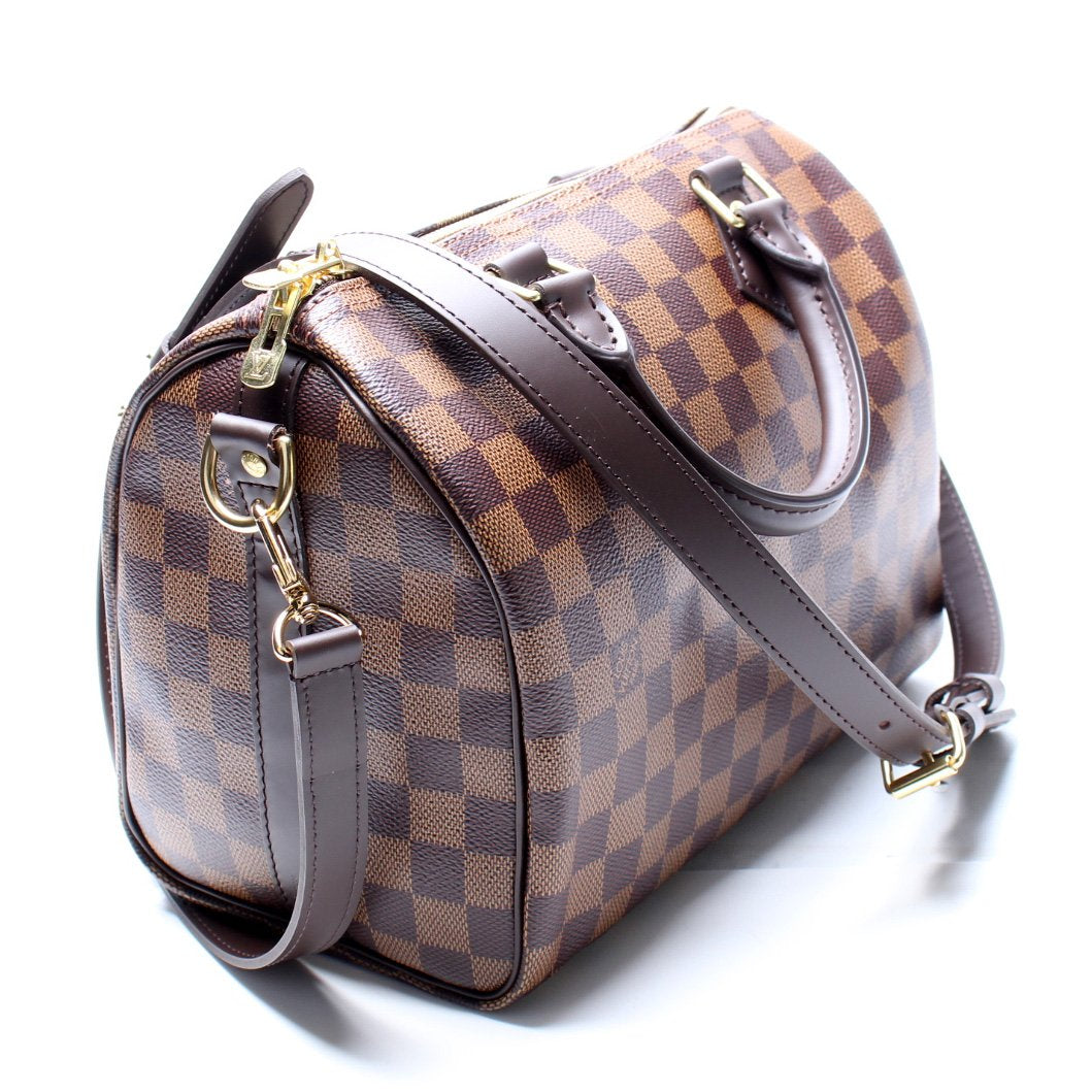 Louis Vuitton Speedy 25 Bandouliere Damier Ebene