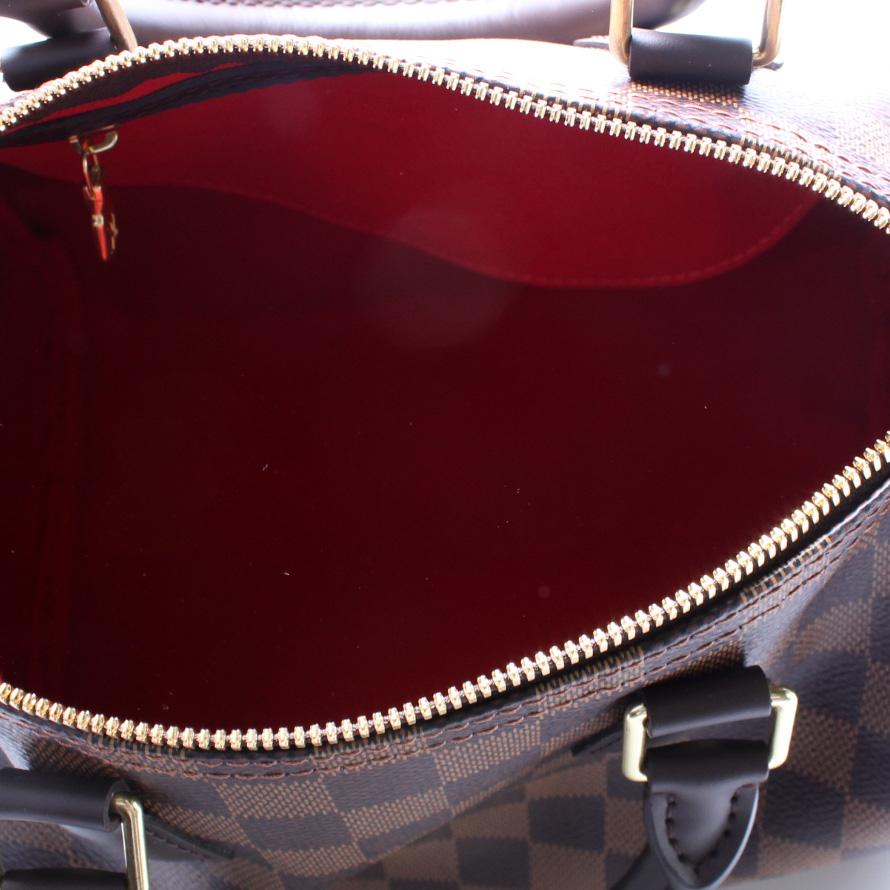 Louis Vuitton Speedy 25 Bandouliere Damier Ebene