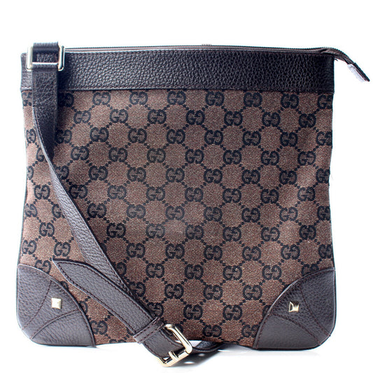Gucci 272396 GG Canvas Crossbody Bag