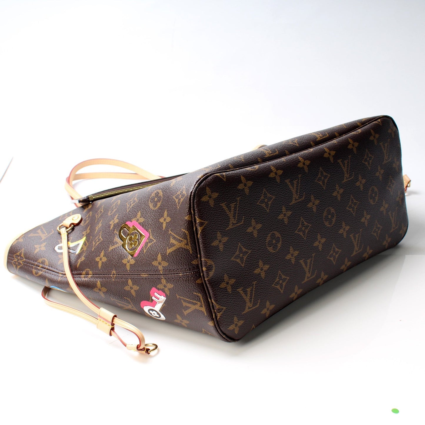 Louis Vuitton Neverfull MM Lovelock W/Wallet