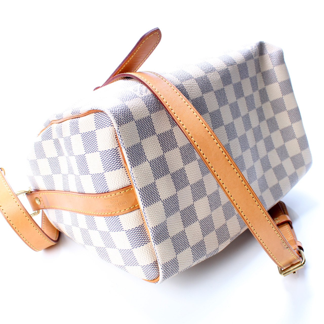 Louis Vuitton Speedy 25 Bandouliere Damier Azur (PL008)