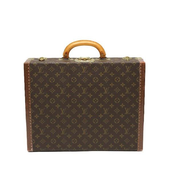 LOUIS VUITTON trunk Monogram canvas Brown Attache case Monogram President mens