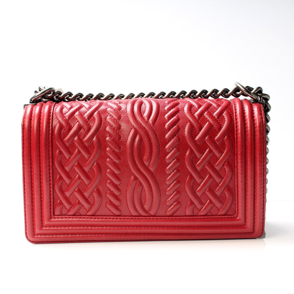 Chanel Boy Flap Medium Celtic Lambskin 18 Mil Bag