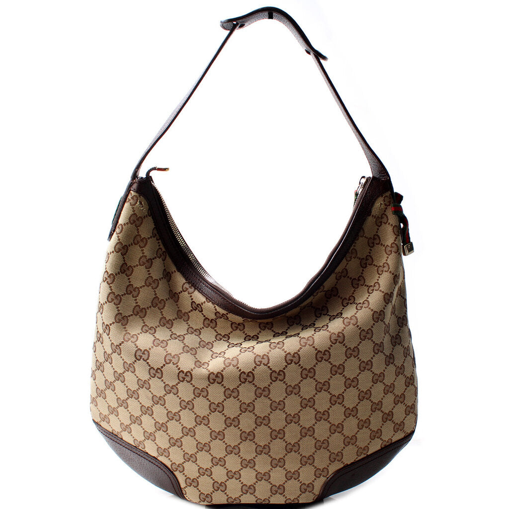 Gucci 162882 Monogram Princy Hobo Bag